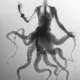 Illustration for article titled Hybrid X-ray images of bird people and octopus women